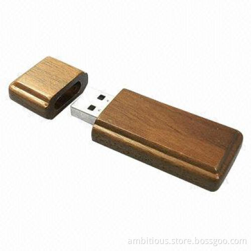 OEM Natural Wooden USB 2.0 Flash Drive